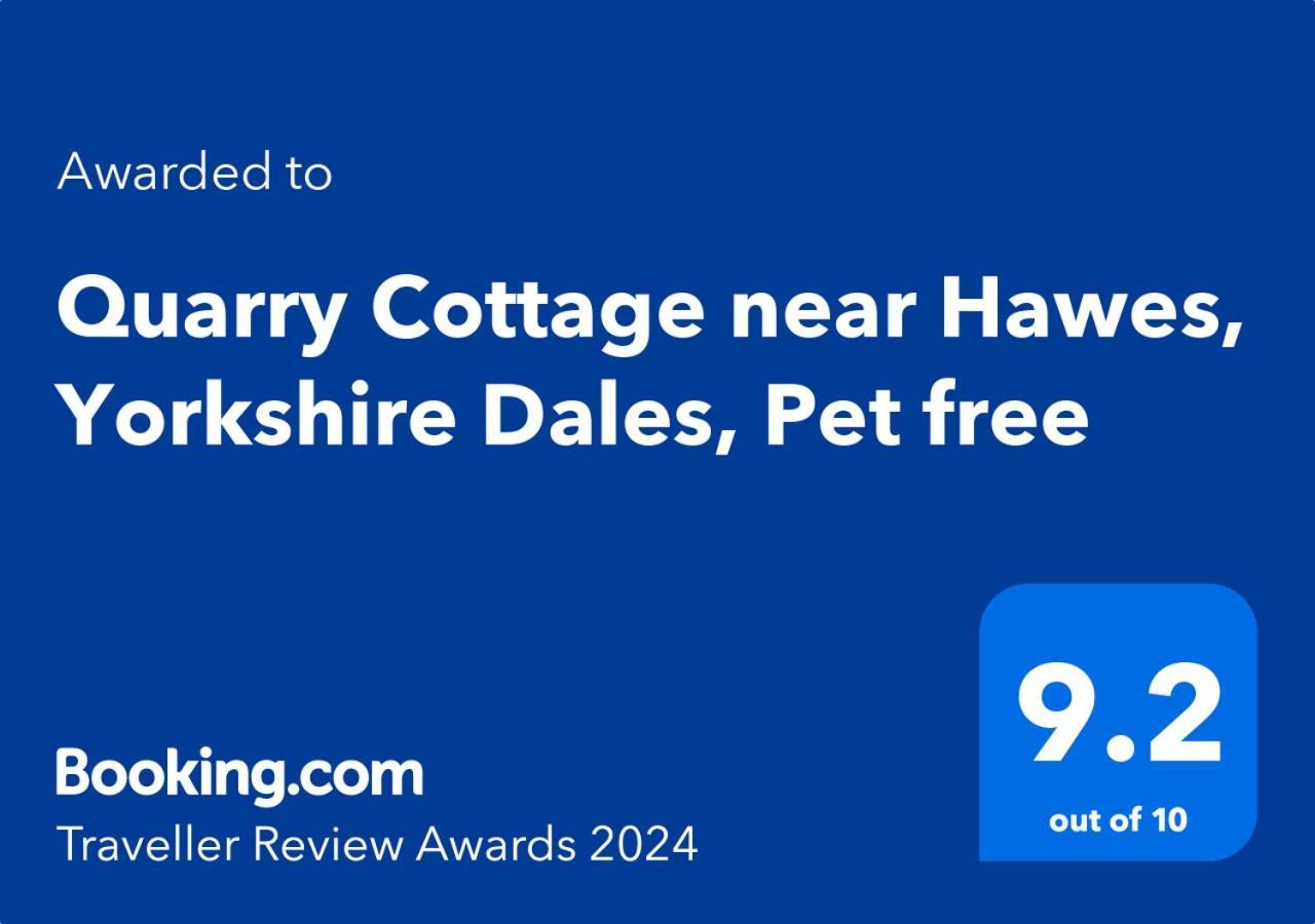 Quarry Cottage Near Hawes, Yorkshire Dales, Pet Free Buitenkant foto
